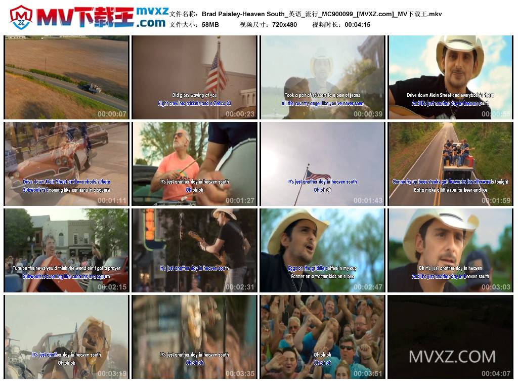 Brad Paisley-Heaven South_英语_流行_MC900099